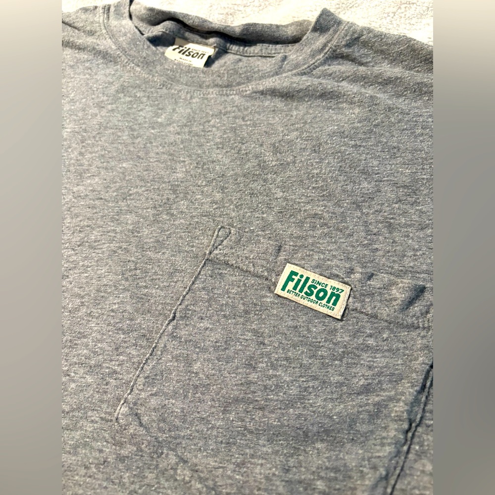 Filson Gray Pocket T-Shirt